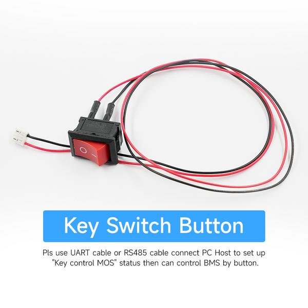 Key Switch Button for Smart Active Balance BMS